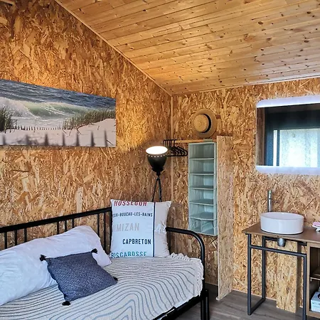 Entre Terre Et Mer Sainte-Eulalie-en-Born Chambre photo